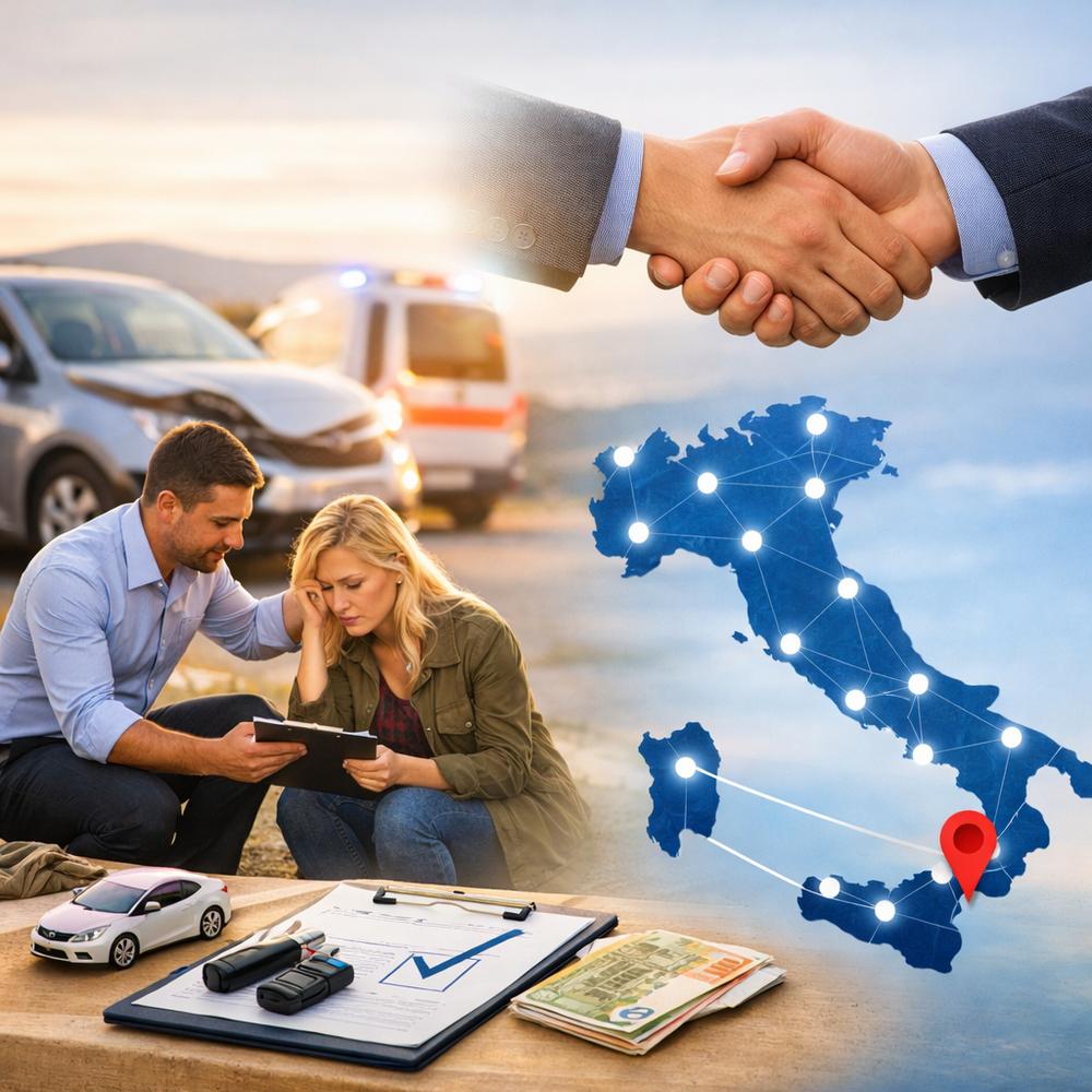 Assistenza e supporto alle persone dopo un incidente stradale con Risarcity