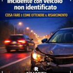 Incidente con veicolo non identificato pirata della strada e richiesta risarcimento danni con Risarcity